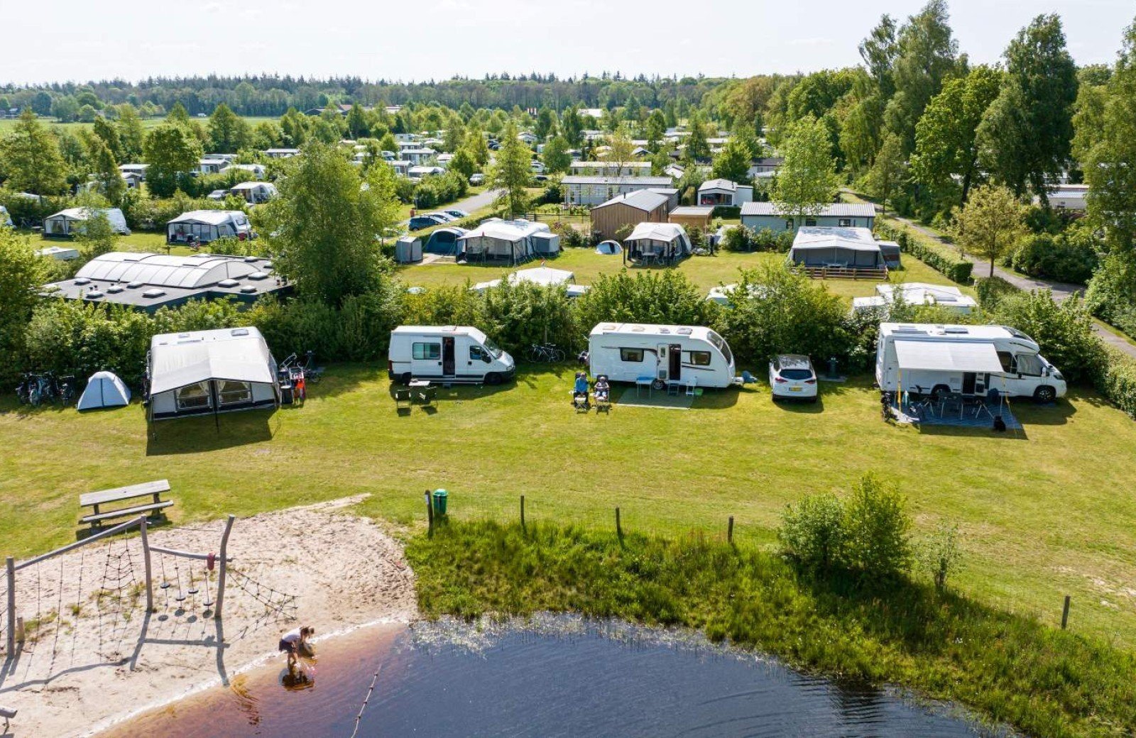 Camping Holland Grenze entspannt