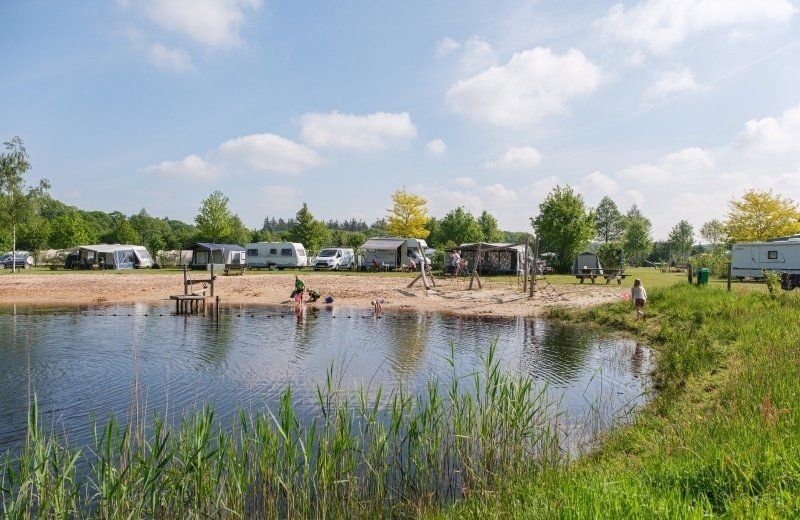 Kamperen aan het water overijssel